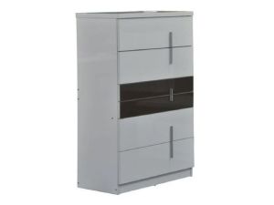 CHIFONIER P2500B GRIS/BLANCO