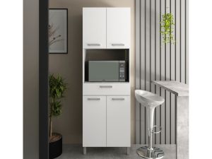 MULTIUSO COCINA CZ1008 ALTO 4P+1CJ BLANC