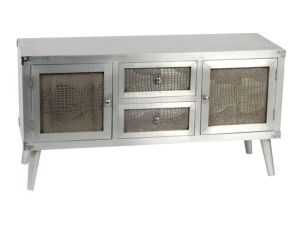 MESA TV JY19B328 - 2P+2C ALUMINIO/MADERA